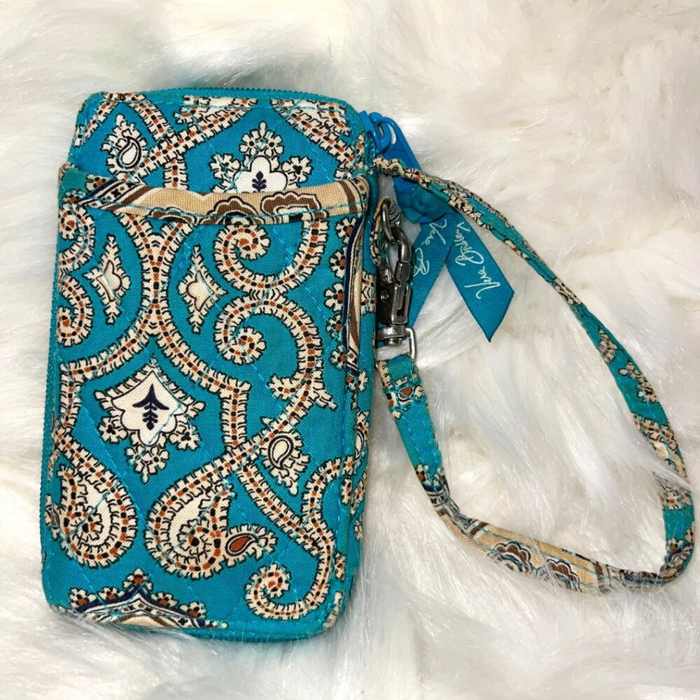 Vera Bradley Blue Wristlet